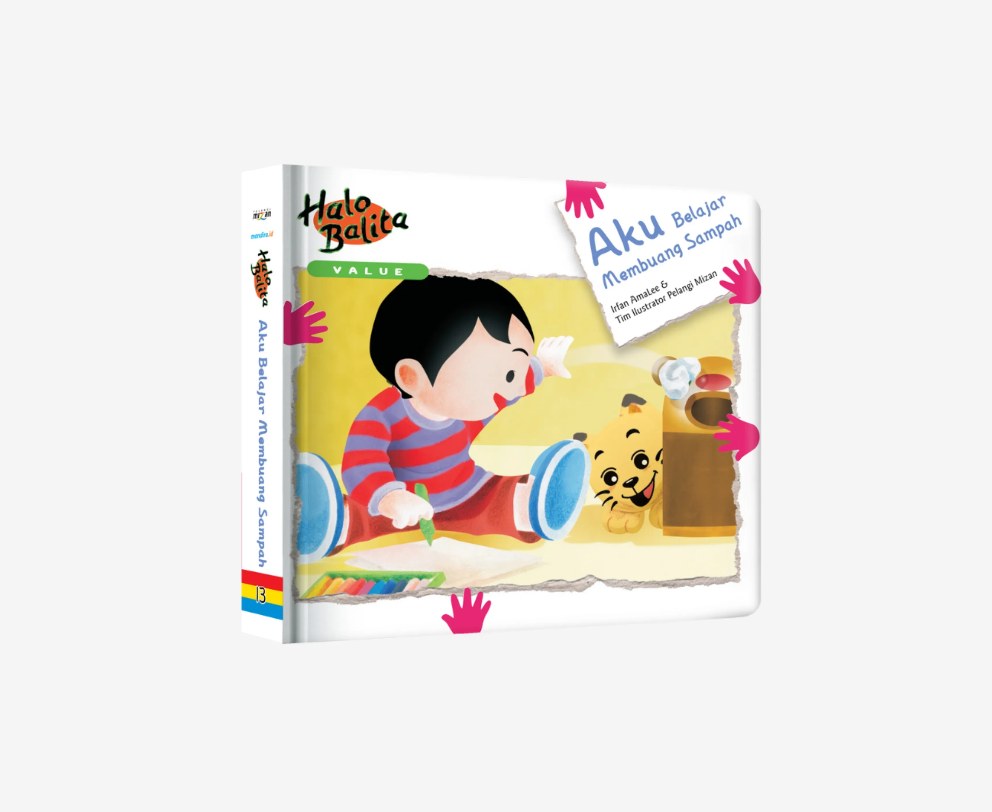 Sampul Aku Belajar Membuang Sampah