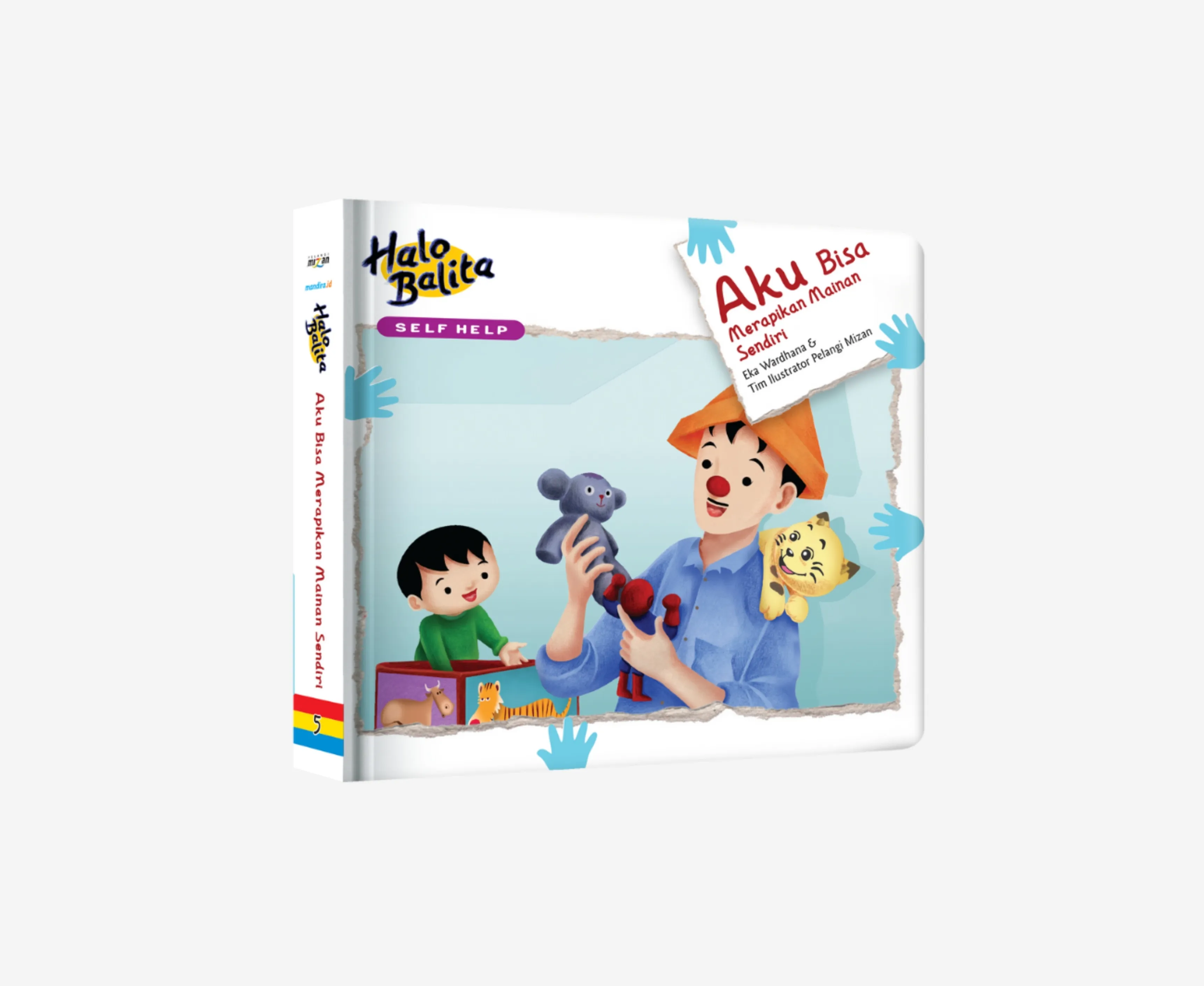 Sampul Aku Bisa Merapikan Mainan Sendiri