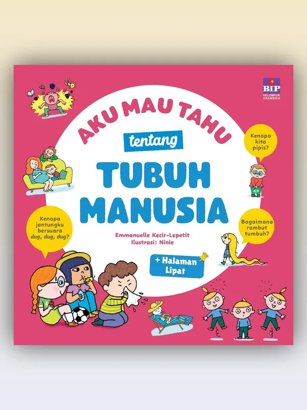 Sampul Aku Mau Tahu tentang: Tubuh Manusia