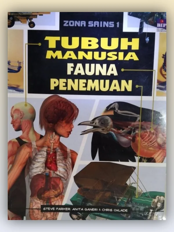 Sampul Zona Sains 1 : Tubuh Manusia, Fauna, Penemuan