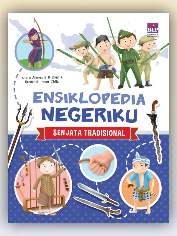 Sampul Seri Ensiklopedia Negeriku: Senjata Tradisional