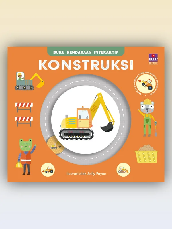Sampul Buku Kendaraan Interaktif: Konstruksi