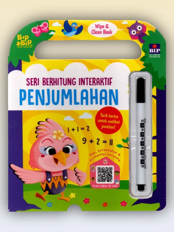Sampul Seri Berhitung Interaktif: Penjumlahan