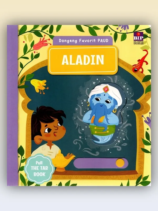 Sampul Dongeng Favorit PAUD: Aladin
