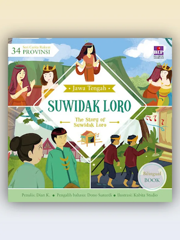 Sampul Seri Cerita Rakyat 34 Provinsi: Suwidak Loro