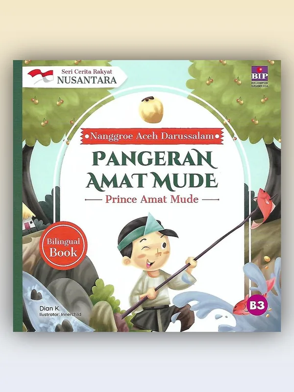 Sampul Seri Cerita Rakyat 34 Provinsi: Pangeran Amat Mude