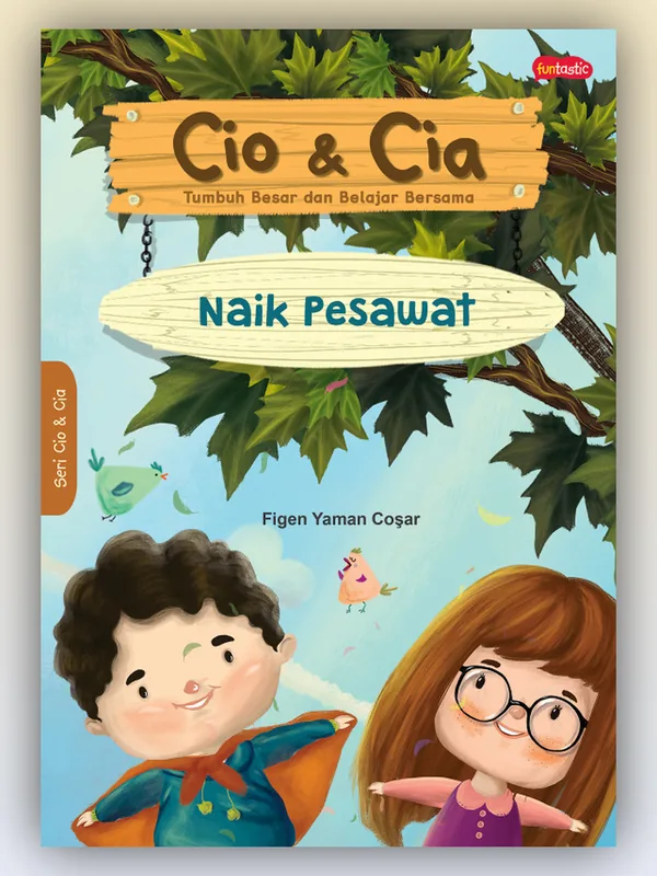 Sampul Cio & Cia: Naik Pesawat