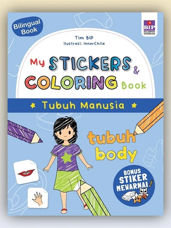 Sampul My Stickers and Coloring Book 3