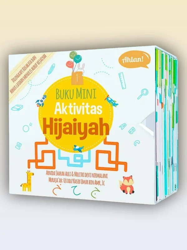 Sampul Buku Mini Aktivitas Hijaiyah Box