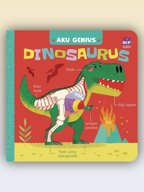 Sampul Aku Genius: Dinosaurus