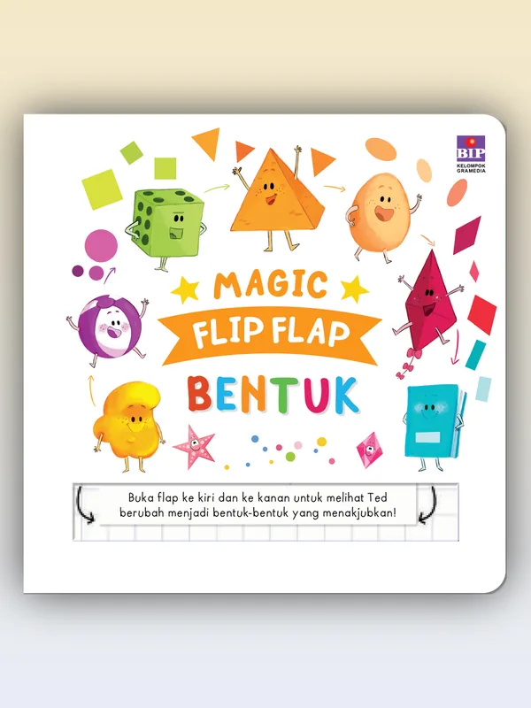 Sampul Magic Flip Flap: Bentuk