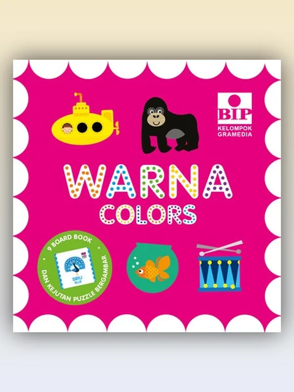 Sampul Baby Book Tower: Warna (Colors)