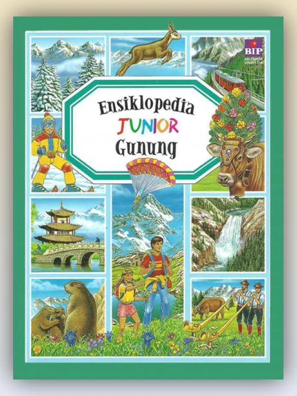Sampul Ensiklopedia Junior: Gunung