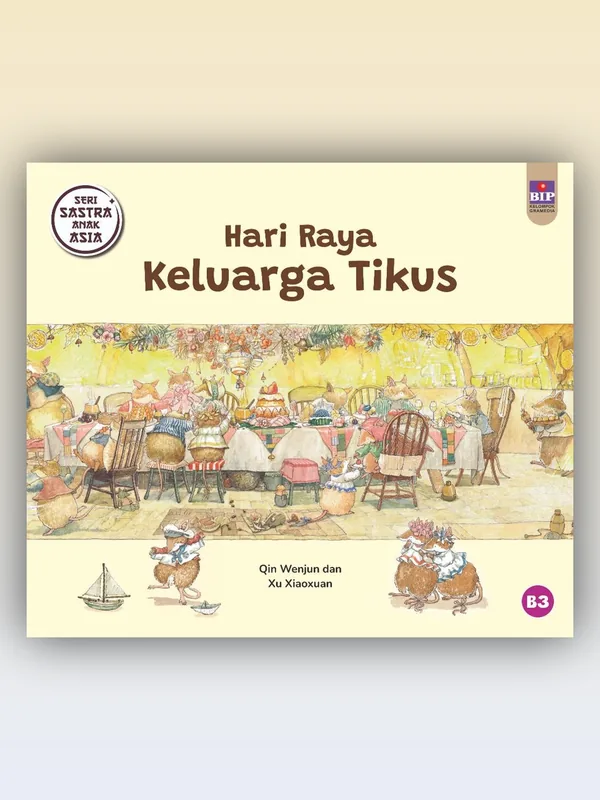 Sampul Seri Sastra Anak Asia: Hari Raya Keluarga Tikus