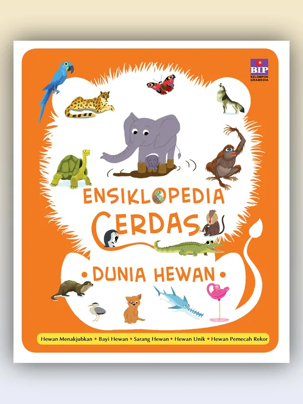 Sampul Ensiklopedia Cerdas: Dunia Hewan
