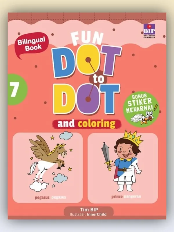 Sampul My Dot to Dot and Coloring 7