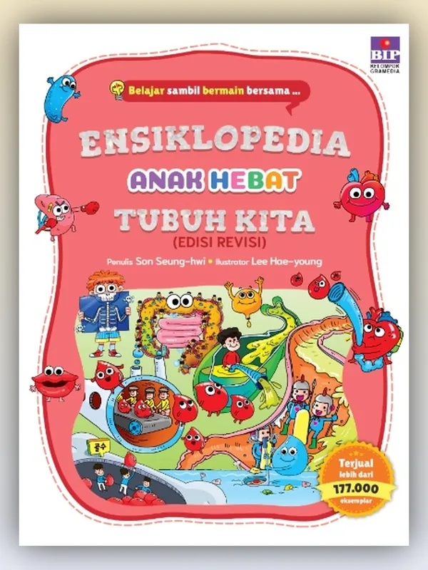 Sampul Ensiklopedia Anak Hebat: Tubuh Kita (Edisi Revisi)