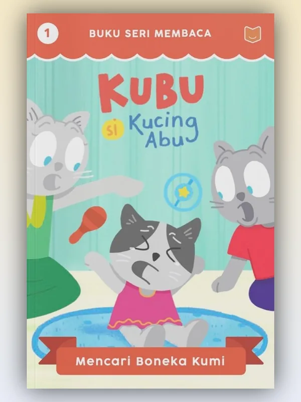Sampul Kubu Si Kucing Abu: Mencari Boneka Kumi
