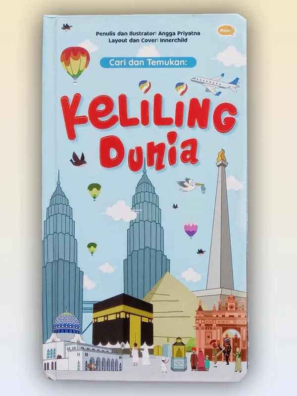 Sampul Cari dan Temukan: Keliling Dunia