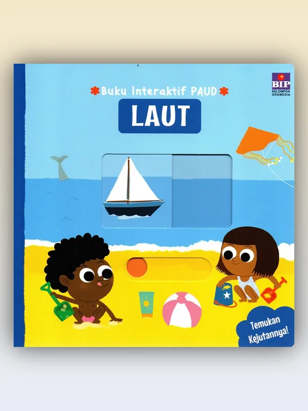 Sampul Buku Interaktif PAUD: Laut
