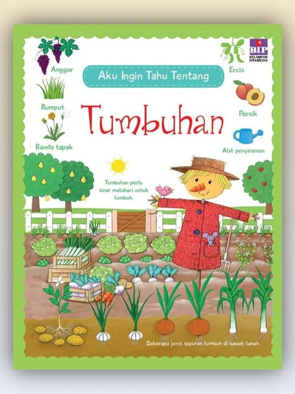 Sampul Aku Ingin Tahu tentang : Tumbuhan