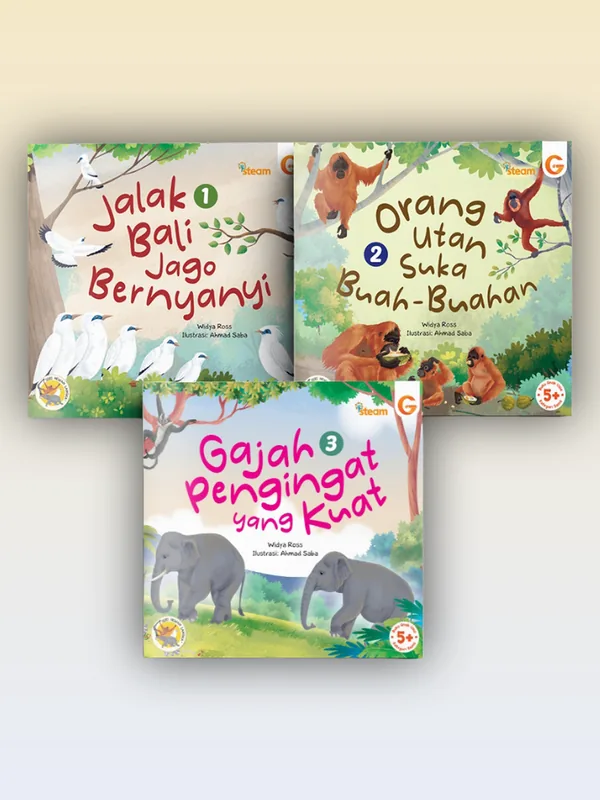 Sampul Mengenal Binatang Langka Nusantara