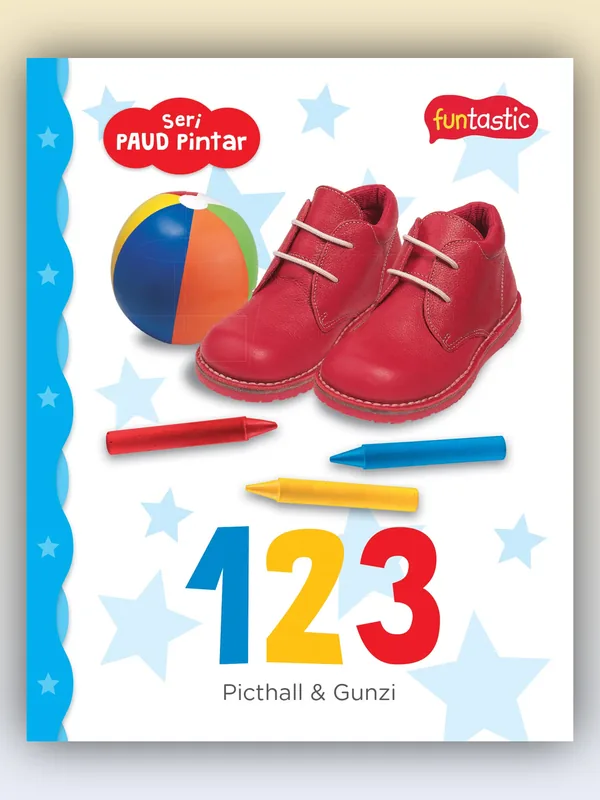 Sampul Seri PAUD Pintar - 123