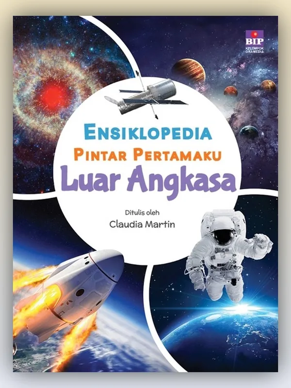 Sampul Ensiklopedia Pintar Pertamaku Luar Angkasa
