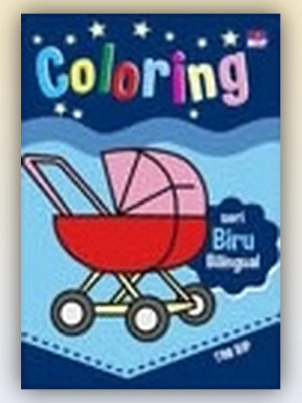 Sampul Coloring Biru (Bilingual)