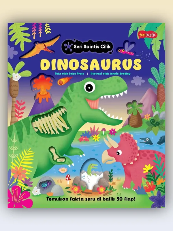 Sampul Seri Saintis Cilik: Dinosaurus