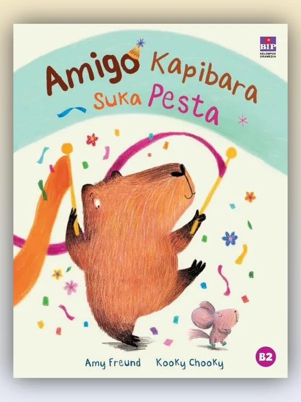 Sampul Amigo Kapibara Suka Pesta