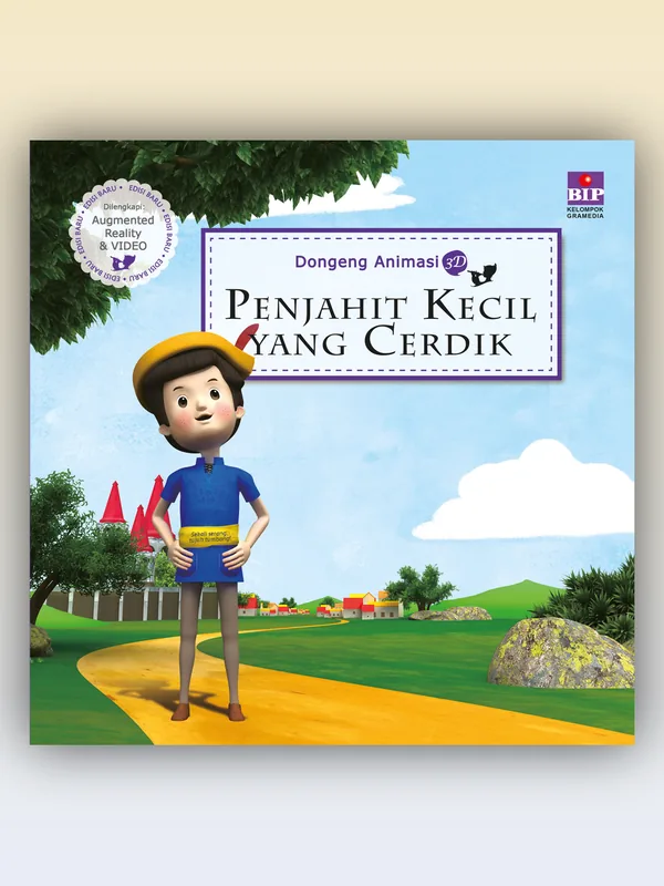 Sampul Seri Dongeng Animasi 3D : Penjahit Kecil yang Cerdik