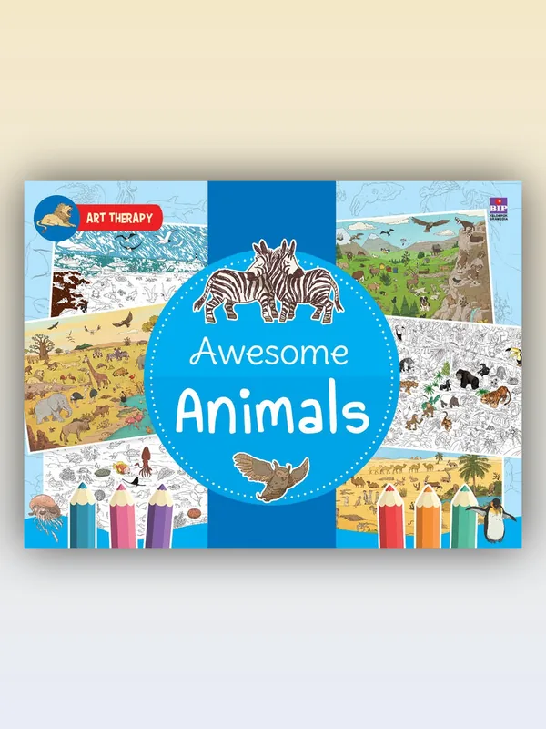 Sampul Art Therapy: Awesome Animal