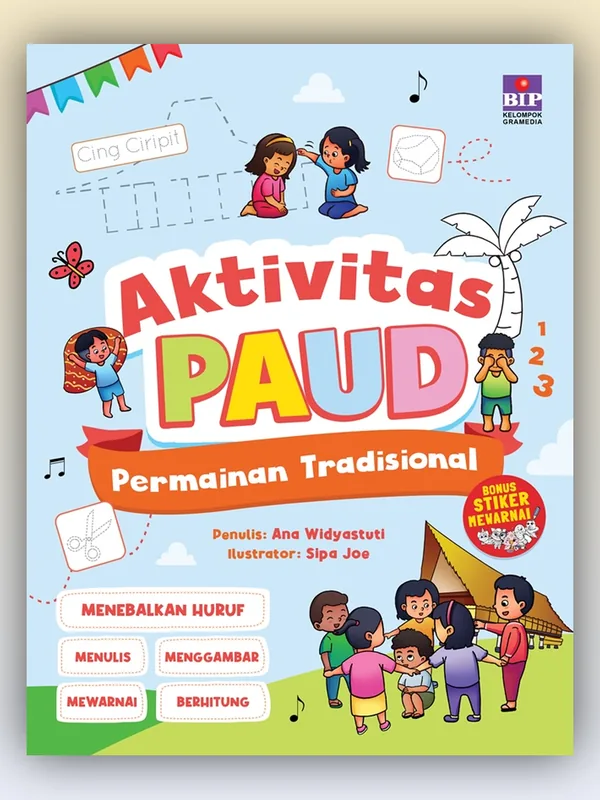 Sampul Aktivitas PAUD: Permainan Tradisional