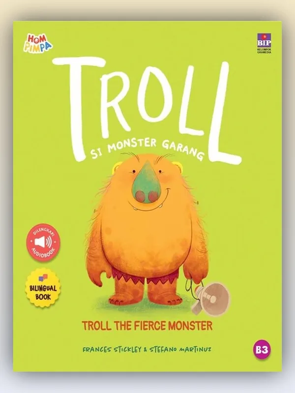 Sampul Troll Si Monster Garang