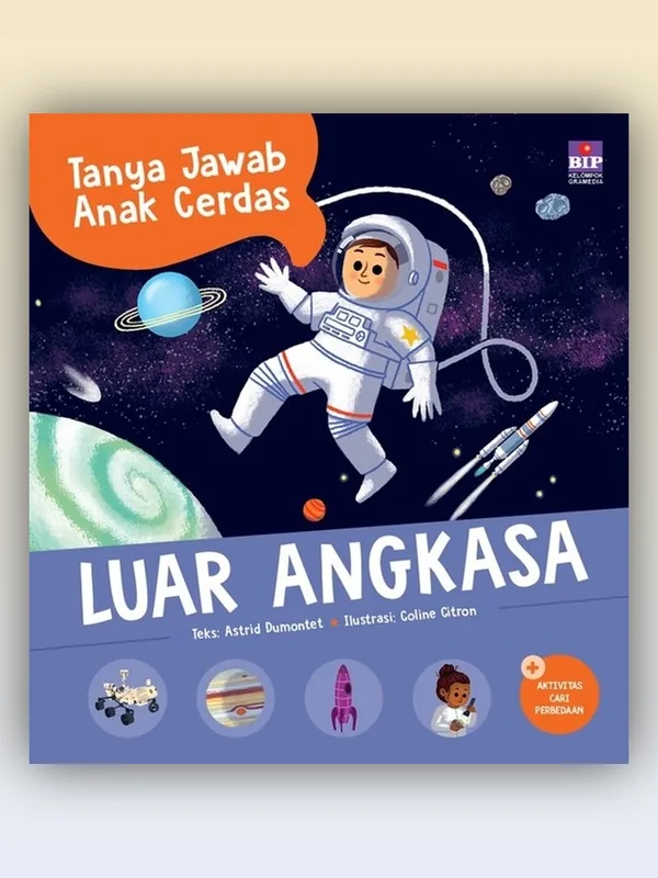 Sampul Tanya Jawab Anak Cerdas Luar Angkasa