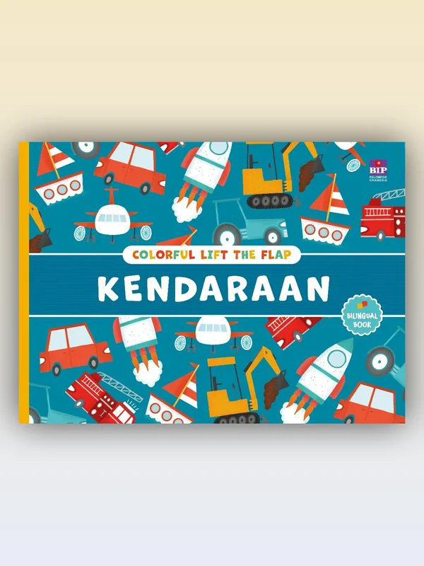 Sampul Colorful Lift the Flap: Kendaraan