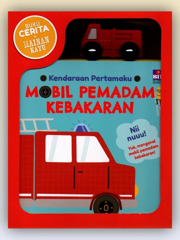 Sampul Kendaraan Pertamaku: Mobil Pemadam Kebakaran
