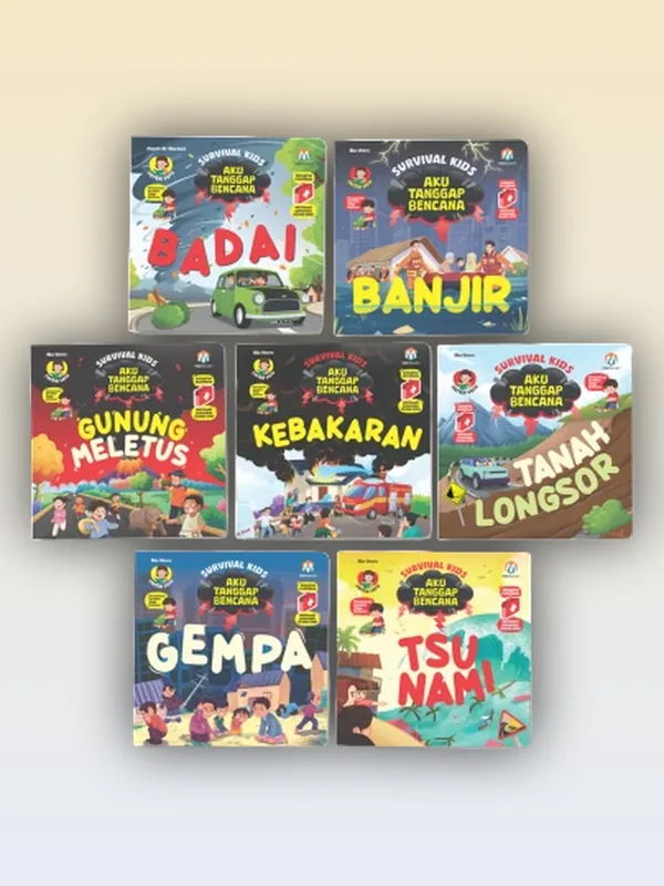 Sampul Seri Survival Kids Aku Tanggap Bencana