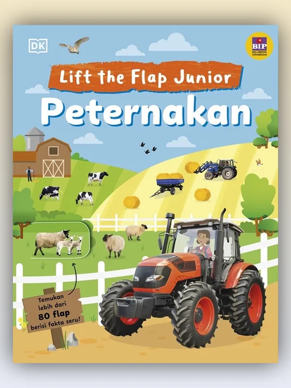 Sampul Lift the Flap Junior: Peternakan