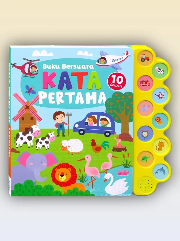 Sampul Buku Bersuara Kata Pertama