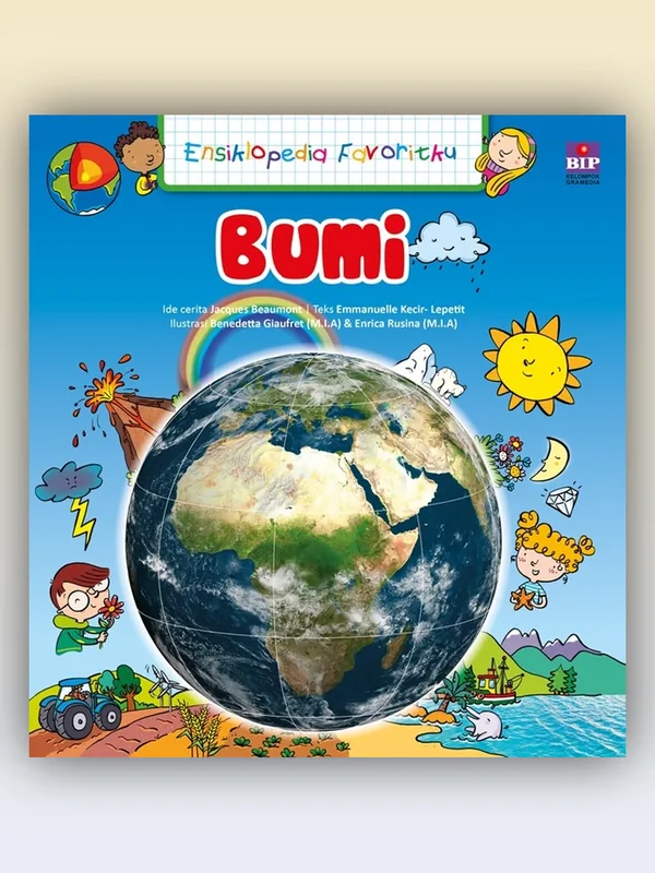 Sampul Ensiklopedia Favoritku: Bumi