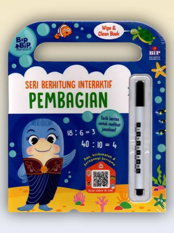 Sampul Seri Berhitung Interaktif: Pembagian
