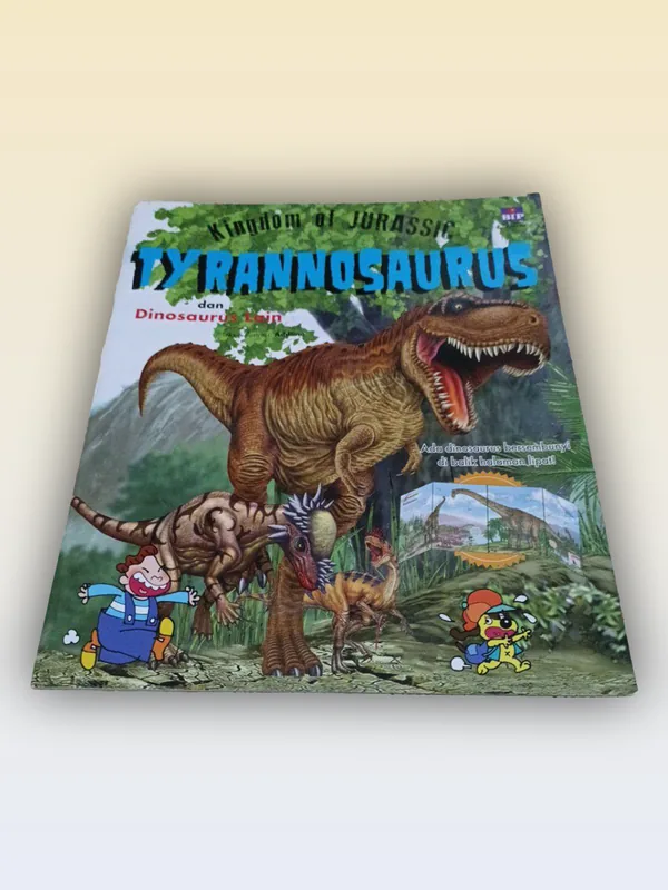 Sampul Kingdom of Jurassic: Tyrannosaurus dan Dinosaurus Lain