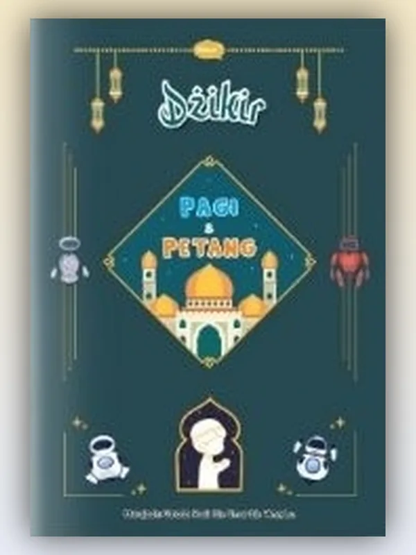 Sampul Dzikir Pagi Petang for Kids (Warna Navy)