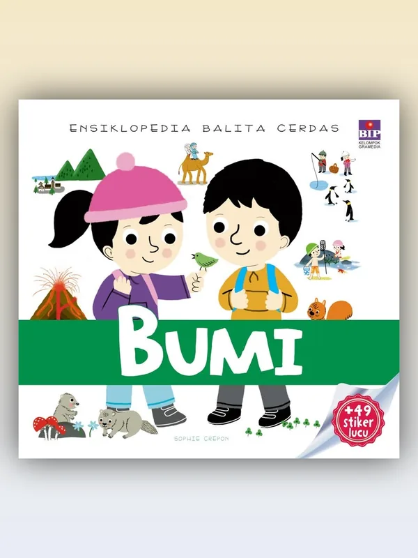 Sampul Ensiklopedia Balita Cerdas: Bumi