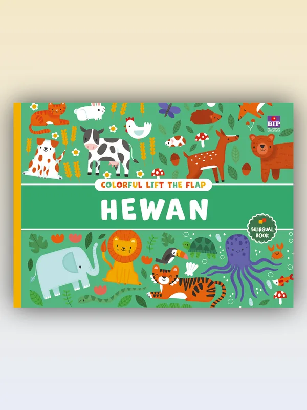 Sampul Colorful Lift the Flap: Hewan