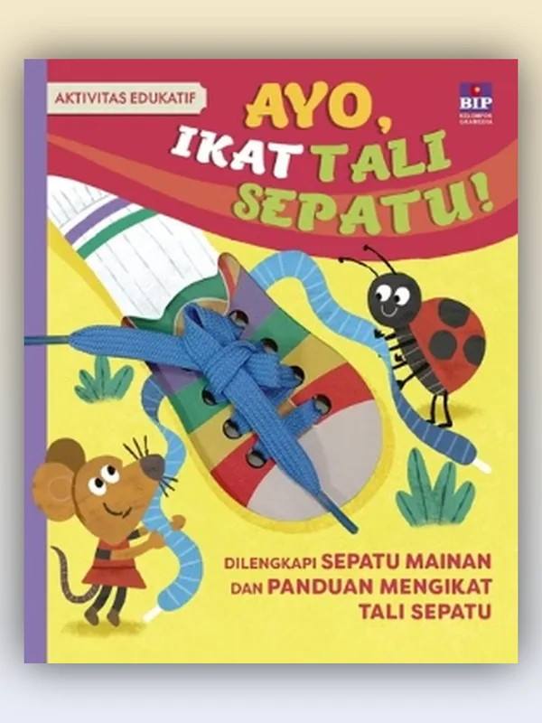 Sampul Aktivitas Edukatif: Ayo, Ikat Tali Sepatu!