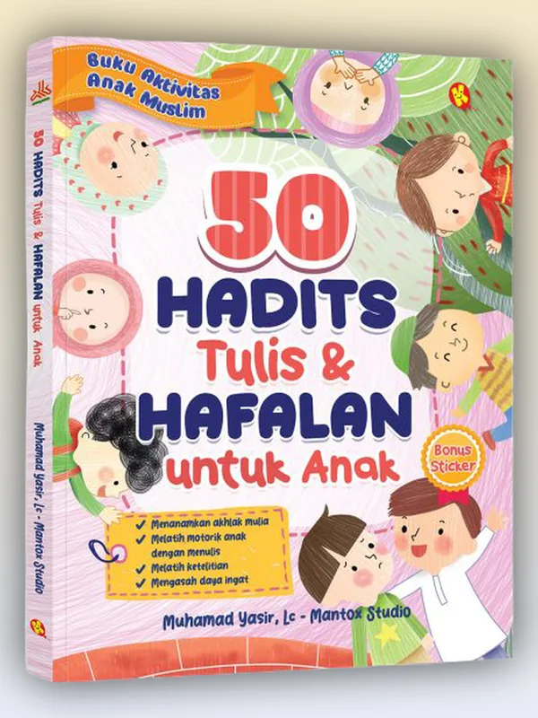 Sampul 50 Hadits Tulis dan Hafalan untuk Anak