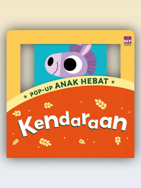 Sampul Pop-Up Anak Hebat: Kendaraan